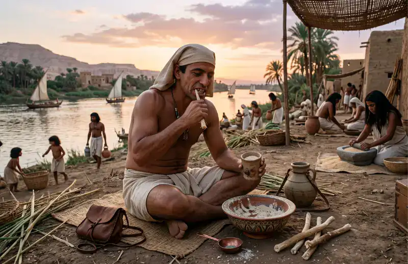 Egipto | Historia del Cepillo de Dientes | Clínica Dental Satorres