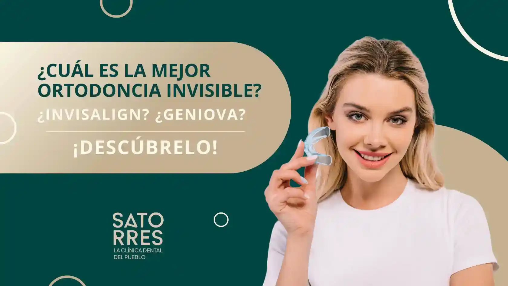 ¿Cuál es la mejor ortodoncia invisible?¿Geniova, Invisalign..?  Descúbrelo