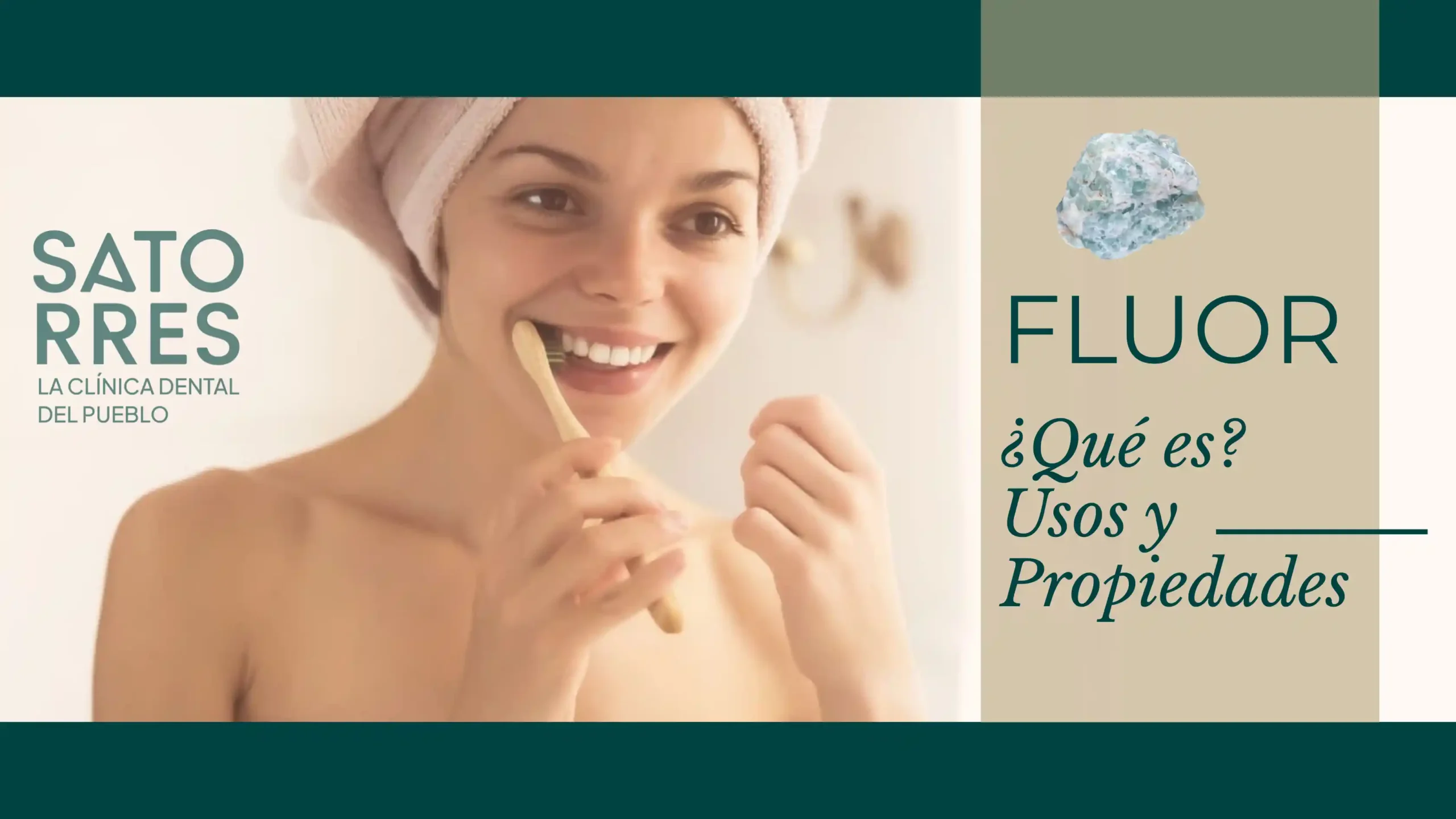 Todo sobre el flúor dental: Qué es, usos y propiedades