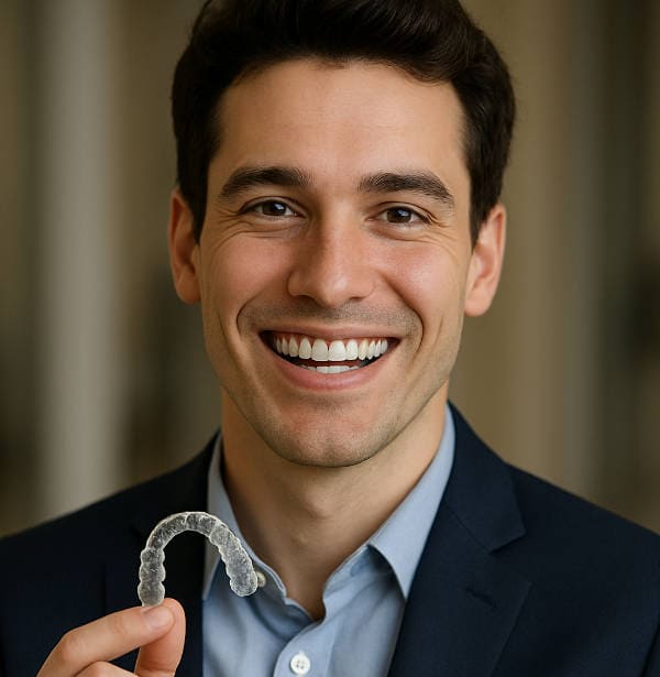 Hombre Adulto - Ortodoncia Invisible para Adultos | Clínica Dental Satorres