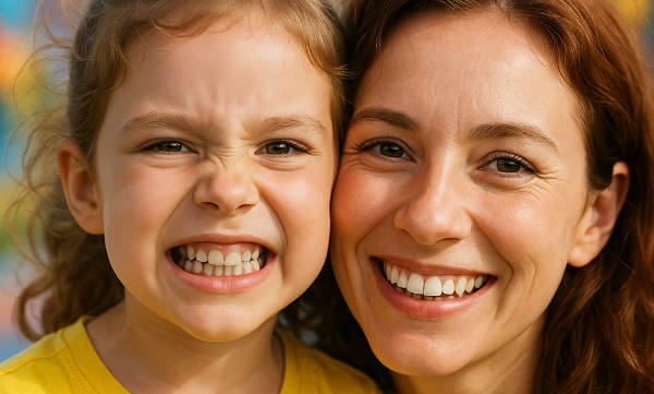 Madre e Hijo Bruxismo Infantil | Clínica Dental Satorres - Paterna - Manises