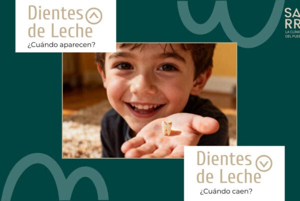 Banner Aparición y caída dientes de leche || Clínica Dental Satorres - Paterna Manises