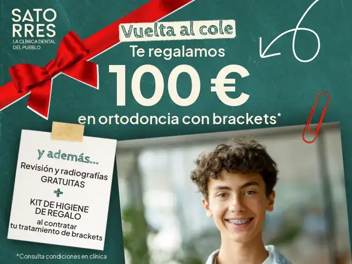 Ayudas 150€ Ortodoncia Brackets - Clínica Dental Satorres